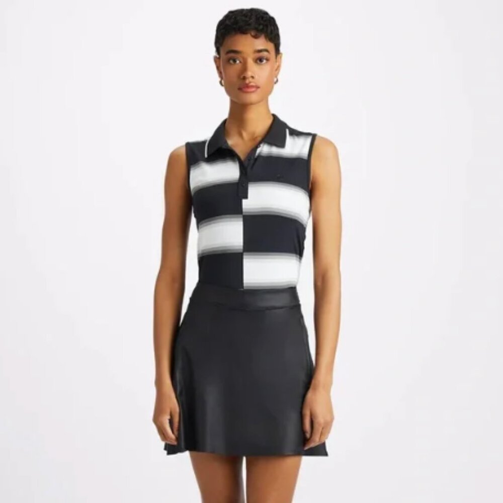 G/Fore Silky Tech Nylon A-Line Skort Shade Onyx Black Sz M Retail Price $145.00 - Picture 10 of 16